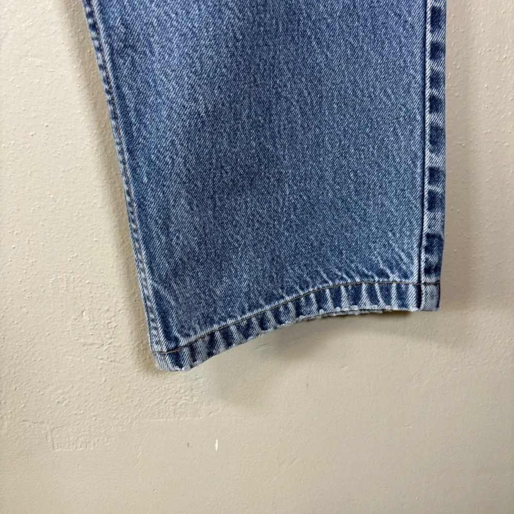 Levis 505 Regular Fit Straight Leg Jeans Blue Denim Mens 38x30 00505-0216‎